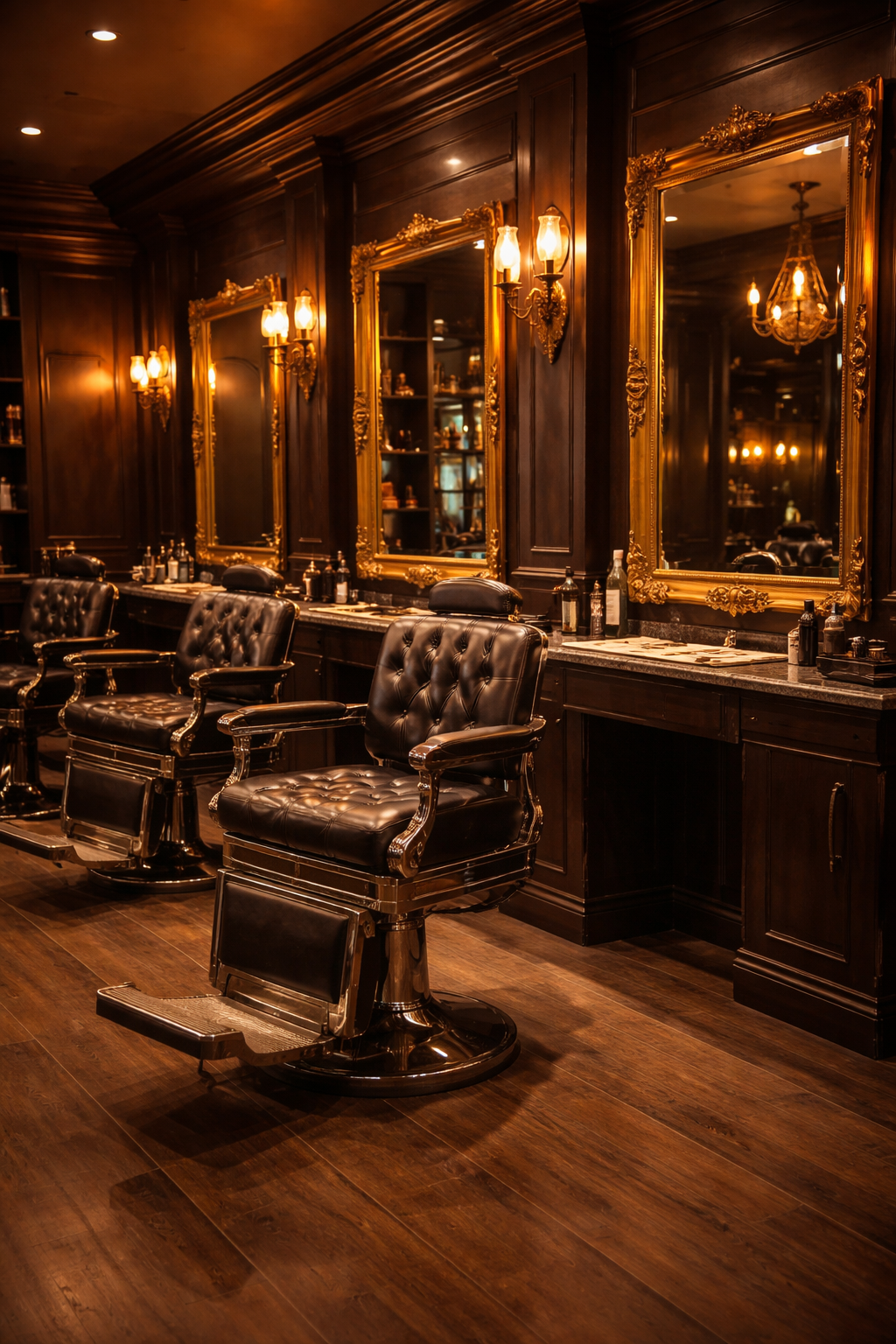 Interior Elite Barber Club